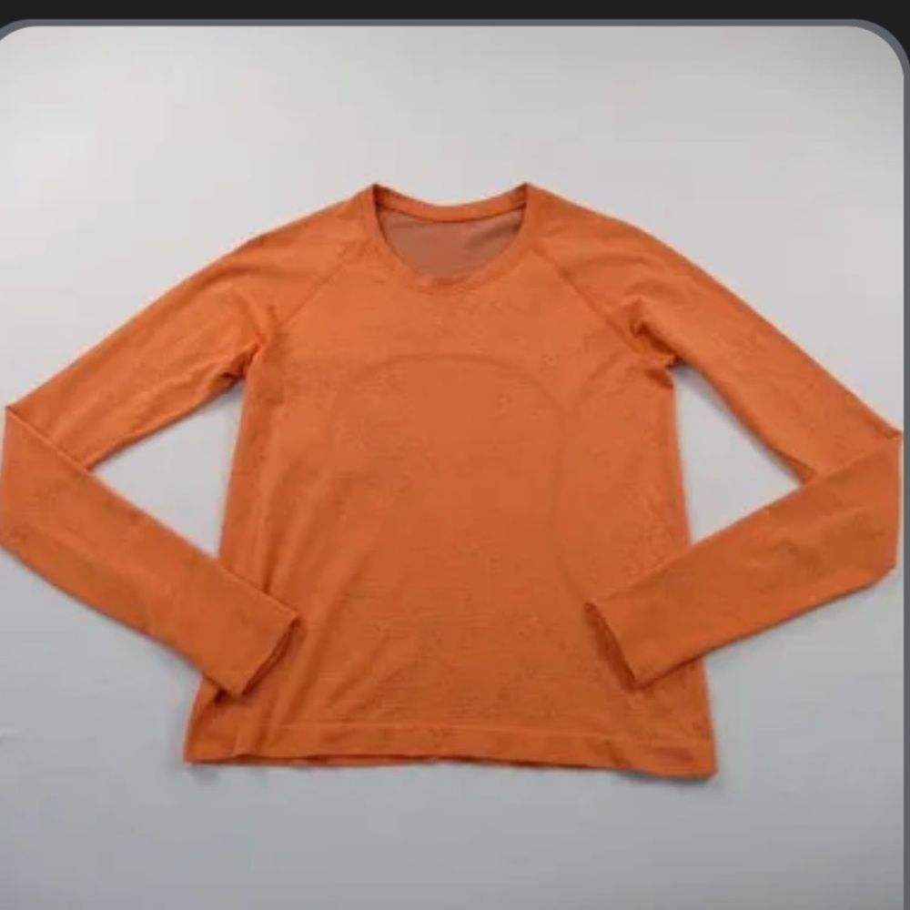 Lululemon Athletica Vibrant Orange Top